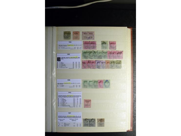1854/1945, sehr schöne gestempelte und ungebrauchte Sammlung, dabei ein schöner Teil der Steindruckausgaben, später u.a. Mi.-