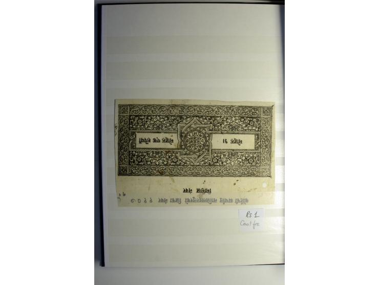 1854/1945, sehr schöne gestempelte und ungebrauchte Sammlung, dabei ein schöner Teil der Steindruckausgaben, später u.a. Mi.-