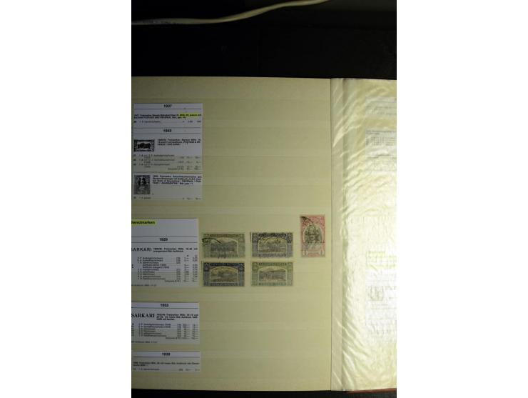 1854/1945, sehr schöne gestempelte und ungebrauchte Sammlung, dabei ein schöner Teil der Steindruckausgaben, später u.a. Mi.-