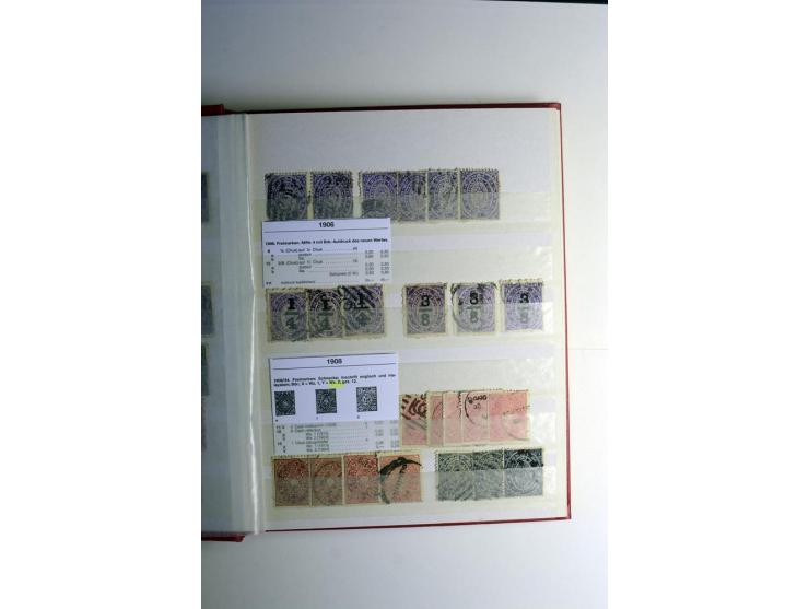 1854/1945, sehr schöne gestempelte und ungebrauchte Sammlung, dabei ein schöner Teil der Steindruckausgaben, später u.a. Mi.-