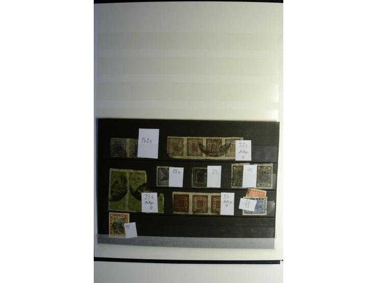 1854/1945, sehr schöne gestempelte und ungebrauchte Sammlung, dabei ein schöner Teil der Steindruckausgaben, später u.a. Mi.-