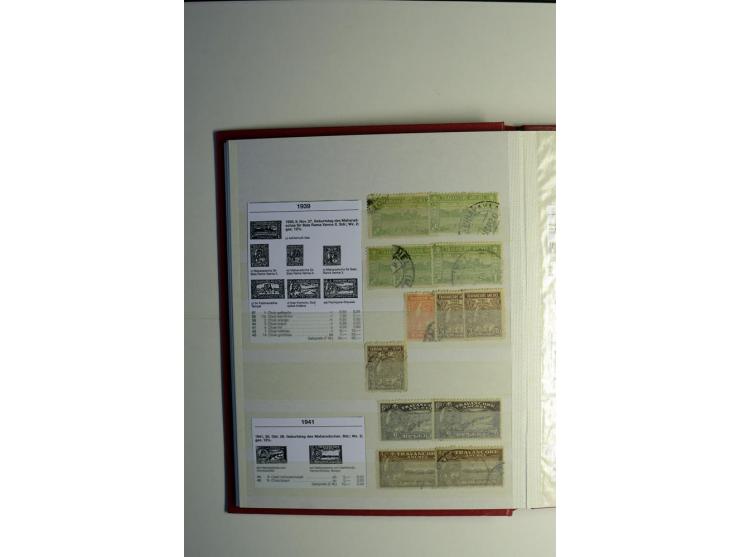 1854/1945, sehr schöne gestempelte und ungebrauchte Sammlung, dabei ein schöner Teil der Steindruckausgaben, später u.a. Mi.-