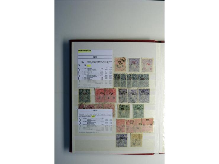 1854/1945, sehr schöne gestempelte und ungebrauchte Sammlung, dabei ein schöner Teil der Steindruckausgaben, später u.a. Mi.-