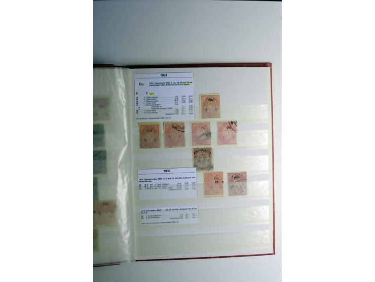 1854/1945, sehr schöne gestempelte und ungebrauchte Sammlung, dabei ein schöner Teil der Steindruckausgaben, später u.a. Mi.-