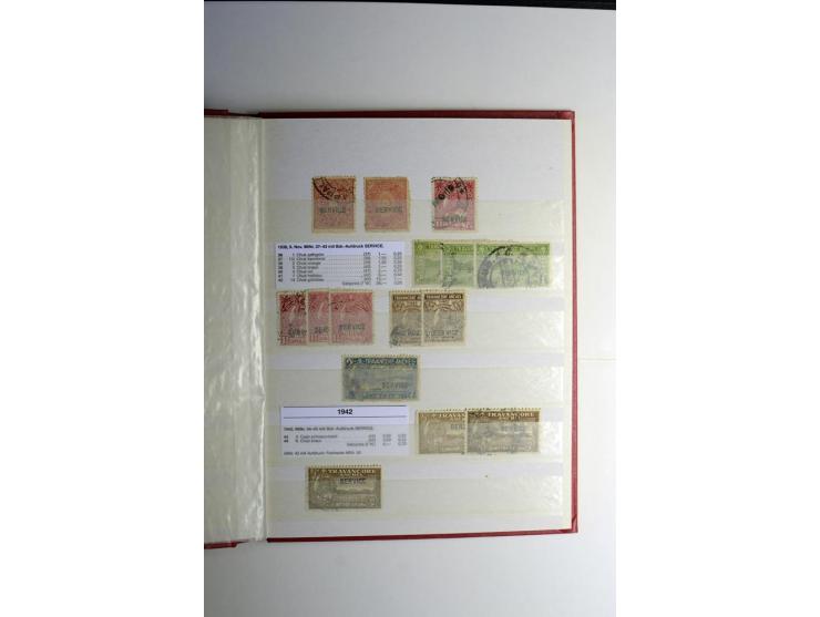 1854/1945, sehr schöne gestempelte und ungebrauchte Sammlung, dabei ein schöner Teil der Steindruckausgaben, später u.a. Mi.-