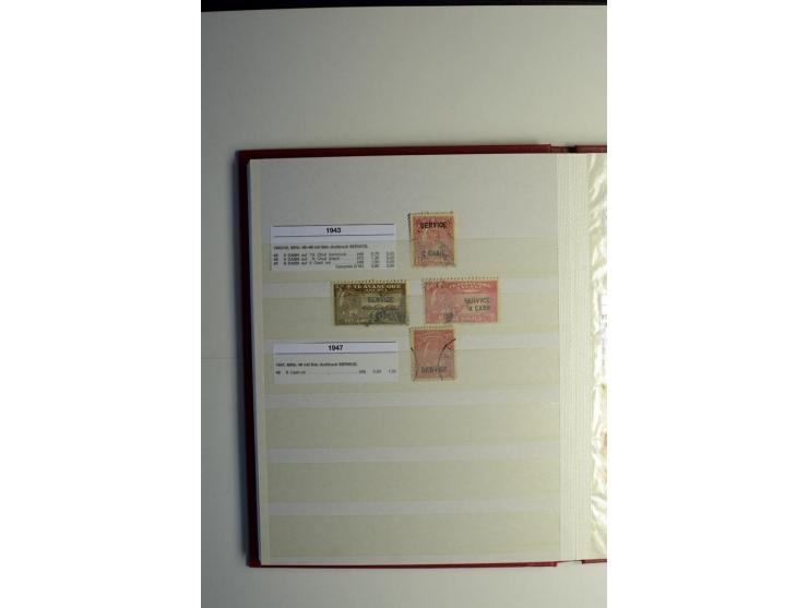 1854/1945, sehr schöne gestempelte und ungebrauchte Sammlung, dabei ein schöner Teil der Steindruckausgaben, später u.a. Mi.-