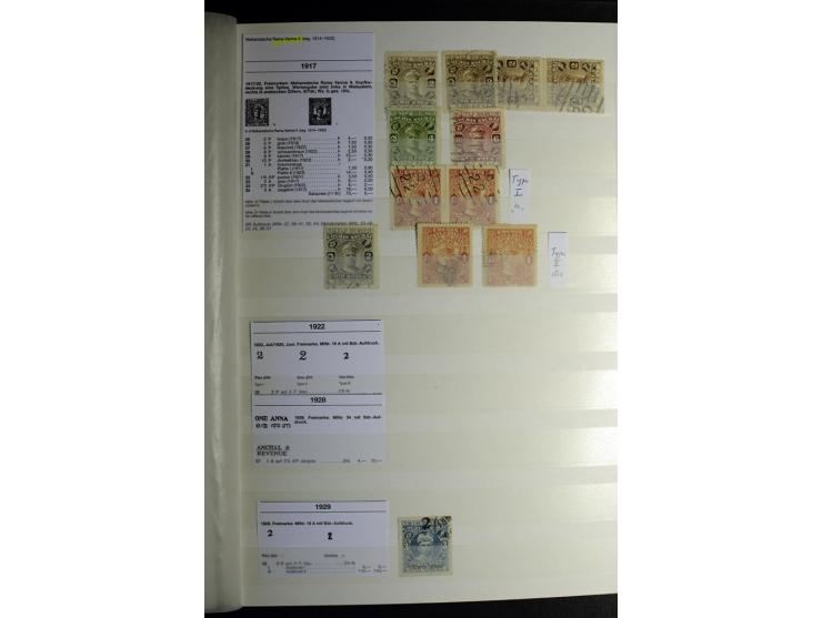 1854/1945, sehr schöne gestempelte und ungebrauchte Sammlung, dabei ein schöner Teil der Steindruckausgaben, später u.a. Mi.-