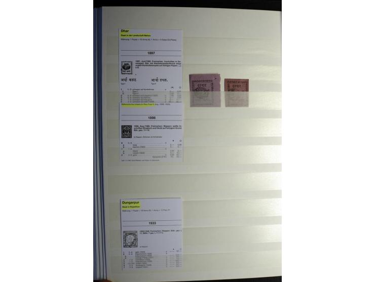 1854/1945, sehr schöne gestempelte und ungebrauchte Sammlung, dabei ein schöner Teil der Steindruckausgaben, später u.a. Mi.-