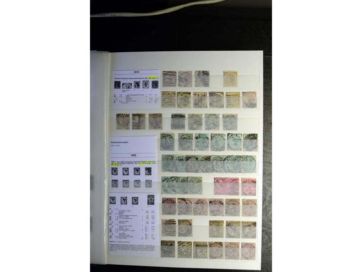 1854/1945, sehr schöne gestempelte und ungebrauchte Sammlung, dabei ein schöner Teil der Steindruckausgaben, später u.a. Mi.-