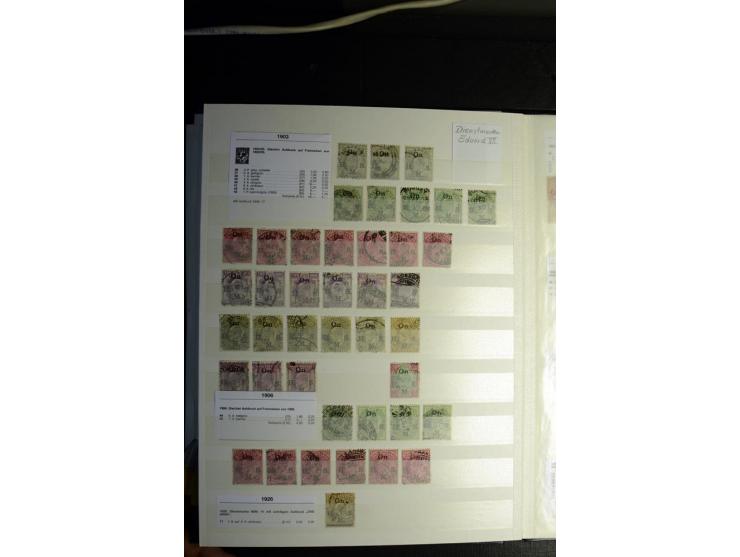 1854/1945, sehr schöne gestempelte und ungebrauchte Sammlung, dabei ein schöner Teil der Steindruckausgaben, später u.a. Mi.-