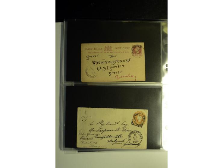 1839/1937, umfangreiche Partie von über 450 Karten und Briefen, dabei Ganzsachen, Einschreiben, "Too Late", später Luftpost, 