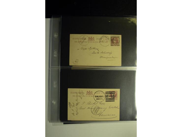 1839/1937, umfangreiche Partie von über 450 Karten und Briefen, dabei Ganzsachen, Einschreiben, "Too Late", später Luftpost, 