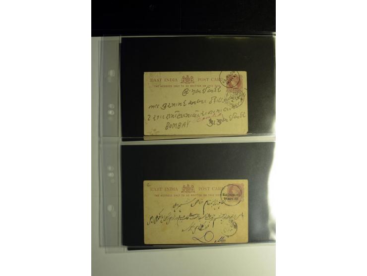 1839/1937, umfangreiche Partie von über 450 Karten und Briefen, dabei Ganzsachen, Einschreiben, "Too Late", später Luftpost, 