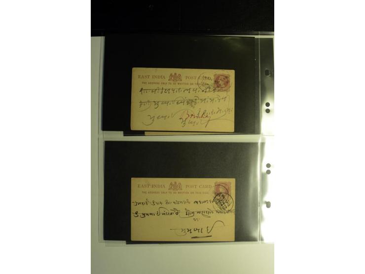 1839/1937, umfangreiche Partie von über 450 Karten und Briefen, dabei Ganzsachen, Einschreiben, "Too Late", später Luftpost, 