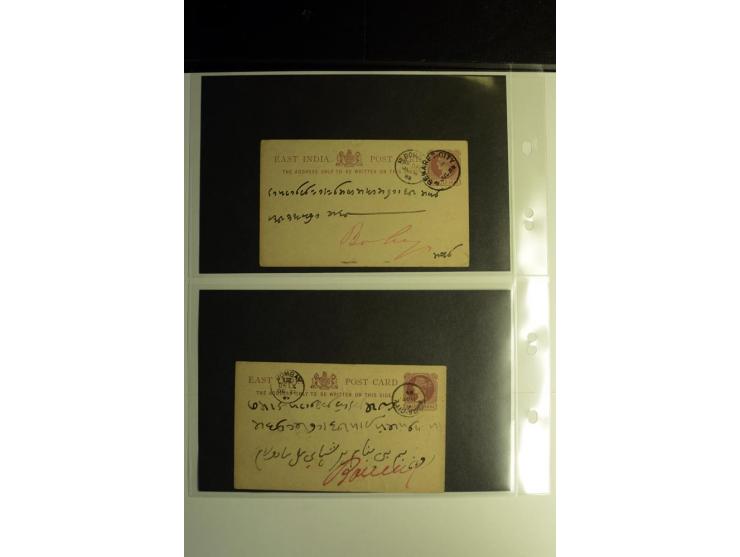 1839/1937, umfangreiche Partie von über 450 Karten und Briefen, dabei Ganzsachen, Einschreiben, "Too Late", später Luftpost, 