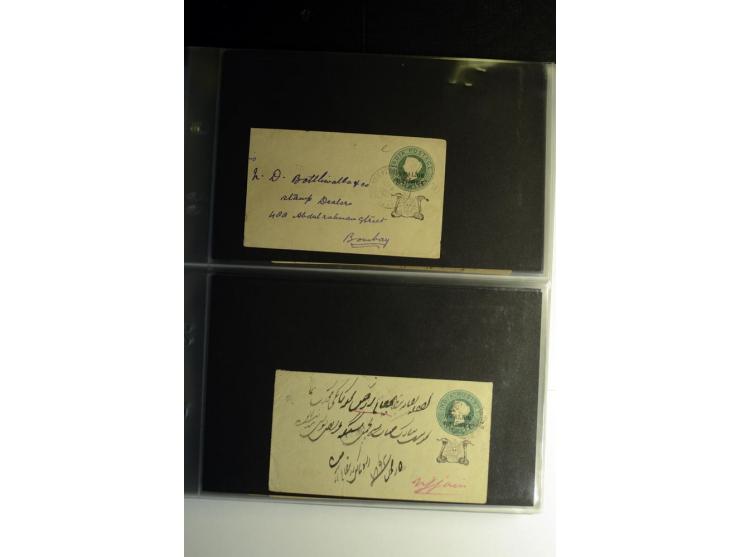 1839/1937, umfangreiche Partie von über 450 Karten und Briefen, dabei Ganzsachen, Einschreiben, "Too Late", später Luftpost, 