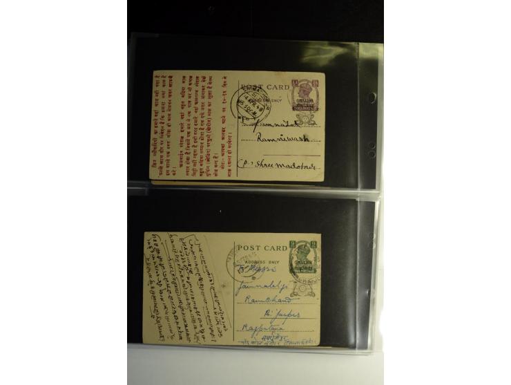 1839/1937, umfangreiche Partie von über 450 Karten und Briefen, dabei Ganzsachen, Einschreiben, "Too Late", später Luftpost, 