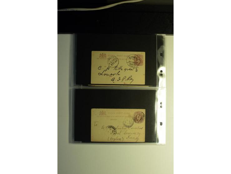 1839/1937, umfangreiche Partie von über 450 Karten und Briefen, dabei Ganzsachen, Einschreiben, "Too Late", später Luftpost, 