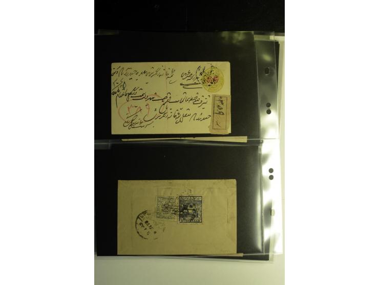 1839/1937, umfangreiche Partie von über 450 Karten und Briefen, dabei Ganzsachen, Einschreiben, "Too Late", später Luftpost, 