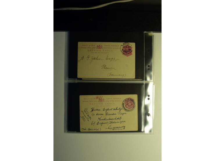 1839/1937, umfangreiche Partie von über 450 Karten und Briefen, dabei Ganzsachen, Einschreiben, "Too Late", später Luftpost, 