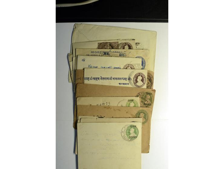 1839/1937, umfangreiche Partie von über 450 Karten und Briefen, dabei Ganzsachen, Einschreiben, "Too Late", später Luftpost, 