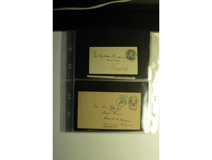 1839/1937, umfangreiche Partie von über 450 Karten und Briefen, dabei Ganzsachen, Einschreiben, "Too Late", später Luftpost, 