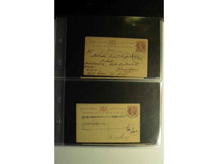 1839/1937, umfangreiche Partie von über 450 Karten und Briefen, dabei Ganzsachen, Einschreiben, "Too Late", später Luftpost, 