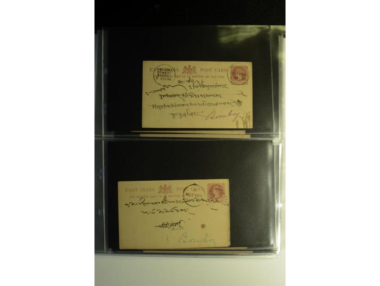 1839/1937, umfangreiche Partie von über 450 Karten und Briefen, dabei Ganzsachen, Einschreiben, "Too Late", später Luftpost, 