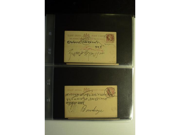 1839/1937, umfangreiche Partie von über 450 Karten und Briefen, dabei Ganzsachen, Einschreiben, "Too Late", später Luftpost, 
