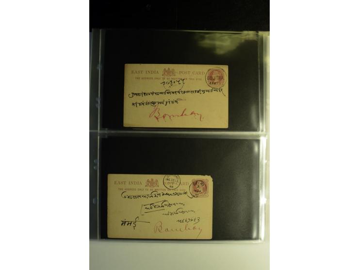 1839/1937, umfangreiche Partie von über 450 Karten und Briefen, dabei Ganzsachen, Einschreiben, "Too Late", später Luftpost, 