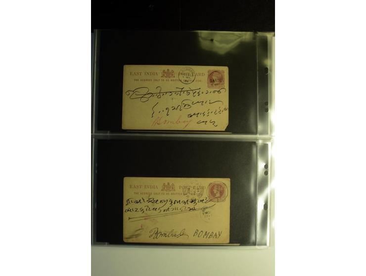 1839/1937, umfangreiche Partie von über 450 Karten und Briefen, dabei Ganzsachen, Einschreiben, "Too Late", später Luftpost, 
