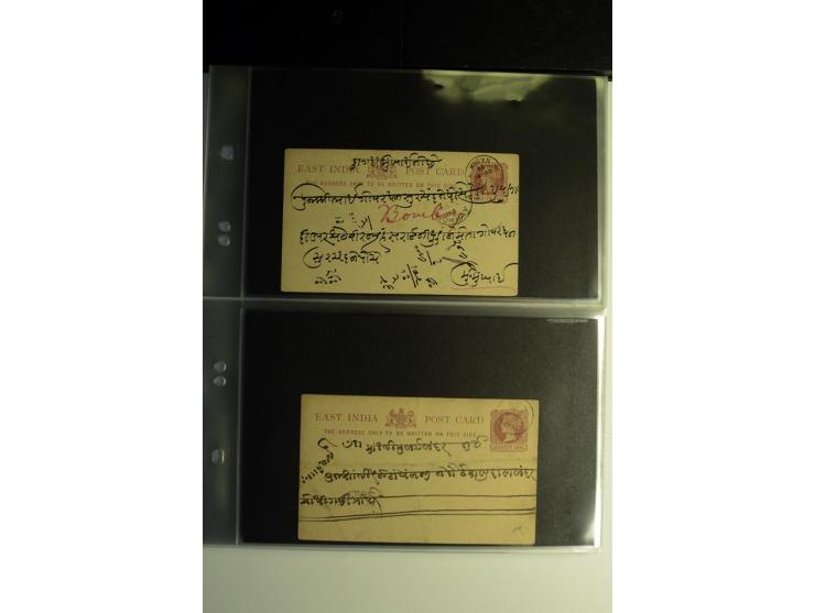 1839/1937, umfangreiche Partie von über 450 Karten und Briefen, dabei Ganzsachen, Einschreiben, "Too Late", später Luftpost, 