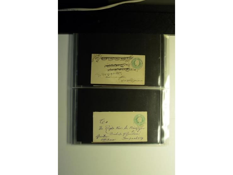 1839/1937, umfangreiche Partie von über 450 Karten und Briefen, dabei Ganzsachen, Einschreiben, "Too Late", später Luftpost, 