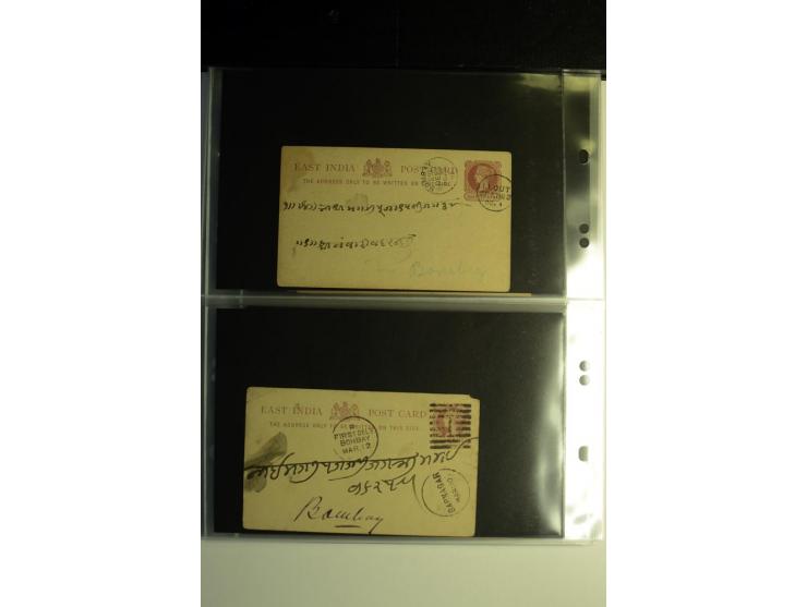 1839/1937, umfangreiche Partie von über 450 Karten und Briefen, dabei Ganzsachen, Einschreiben, "Too Late", später Luftpost, 