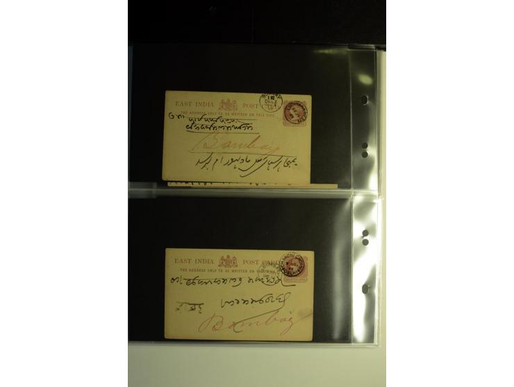 1839/1937, umfangreiche Partie von über 450 Karten und Briefen, dabei Ganzsachen, Einschreiben, "Too Late", später Luftpost, 