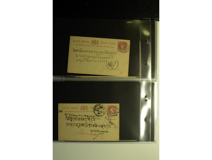 1839/1937, umfangreiche Partie von über 450 Karten und Briefen, dabei Ganzsachen, Einschreiben, "Too Late", später Luftpost, 