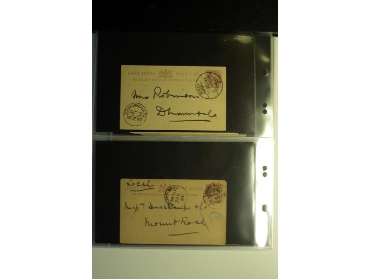 1839/1937, umfangreiche Partie von über 450 Karten und Briefen, dabei Ganzsachen, Einschreiben, "Too Late", später Luftpost, 