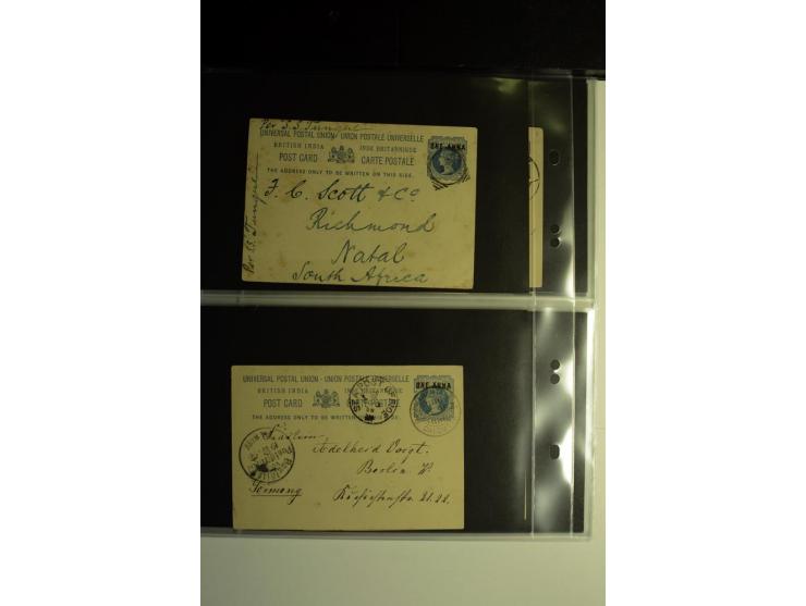 1839/1937, umfangreiche Partie von über 450 Karten und Briefen, dabei Ganzsachen, Einschreiben, "Too Late", später Luftpost, 