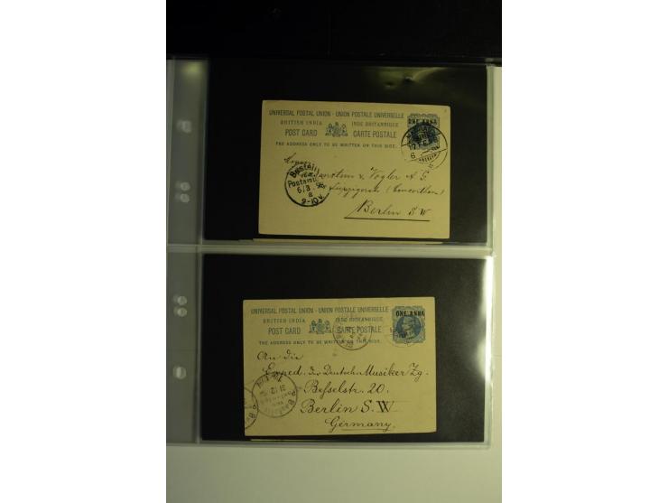 1839/1937, umfangreiche Partie von über 450 Karten und Briefen, dabei Ganzsachen, Einschreiben, "Too Late", später Luftpost, 