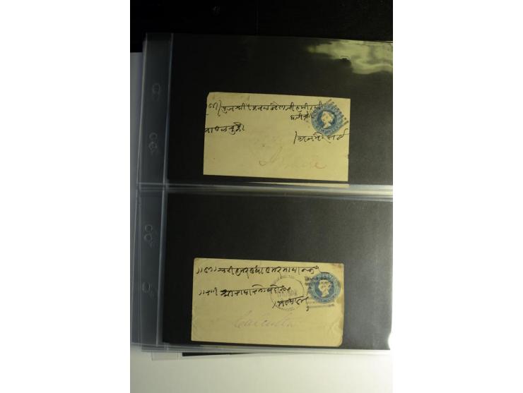 1839/1937, umfangreiche Partie von über 450 Karten und Briefen, dabei Ganzsachen, Einschreiben, "Too Late", später Luftpost, 
