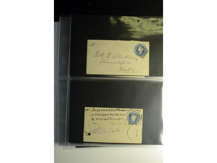 1839/1937, umfangreiche Partie von über 450 Karten und Briefen, dabei Ganzsachen, Einschreiben, "Too Late", später Luftpost, 