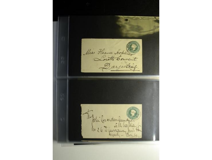 1839/1937, umfangreiche Partie von über 450 Karten und Briefen, dabei Ganzsachen, Einschreiben, "Too Late", später Luftpost, 
