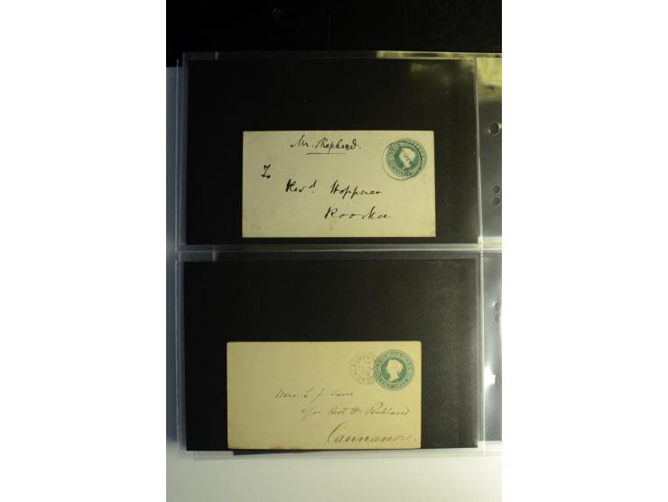 1839/1937, umfangreiche Partie von über 450 Karten und Briefen, dabei Ganzsachen, Einschreiben, "Too Late", später Luftpost, 