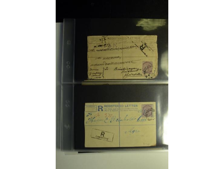 1839/1937, umfangreiche Partie von über 450 Karten und Briefen, dabei Ganzsachen, Einschreiben, "Too Late", später Luftpost, 
