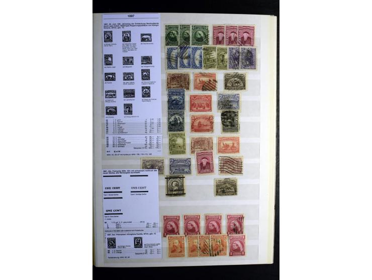 1857/1952, sehr schöne ungebrauchte und gestempelte Sammlung, dabei British Columbia, Vancouver Island, Canada, Neubraunschwe