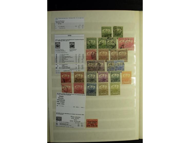 1857/1952, sehr schöne ungebrauchte und gestempelte Sammlung, dabei British Columbia, Vancouver Island, Canada, Neubraunschwe