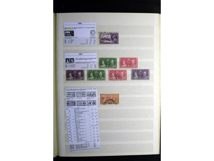 1857/1952, sehr schöne ungebrauchte und gestempelte Sammlung, dabei British Columbia, Vancouver Island, Canada, Neubraunschwe