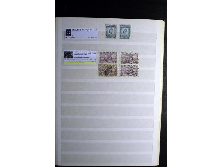 1857/1952, sehr schöne ungebrauchte und gestempelte Sammlung, dabei British Columbia, Vancouver Island, Canada, Neubraunschwe