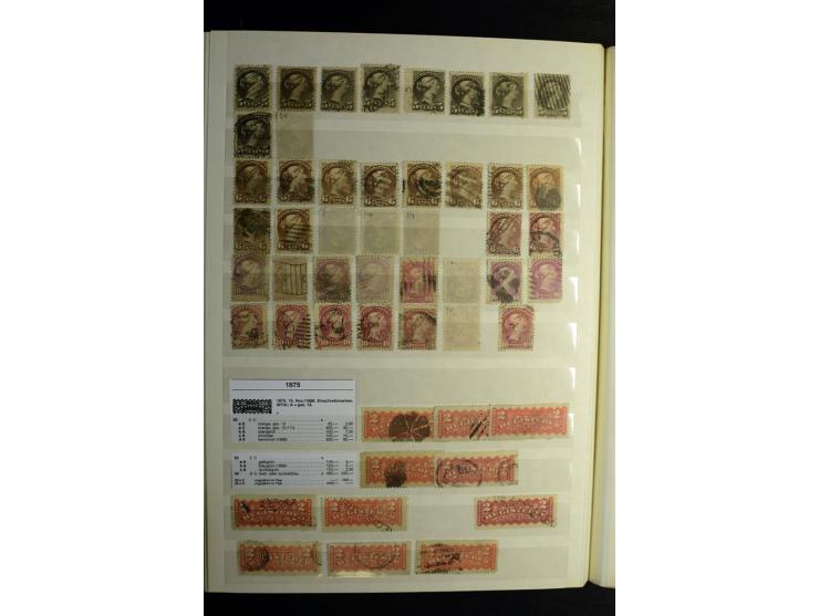 1857/1952, sehr schöne ungebrauchte und gestempelte Sammlung, dabei British Columbia, Vancouver Island, Canada, Neubraunschwe