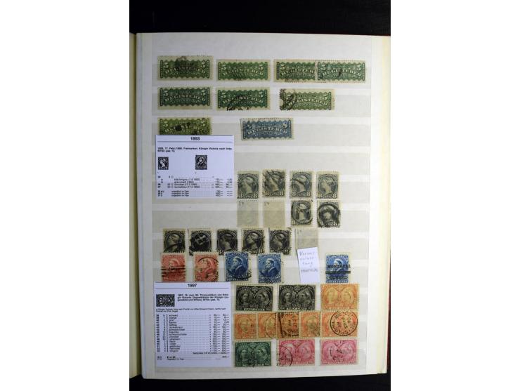 1857/1952, sehr schöne ungebrauchte und gestempelte Sammlung, dabei British Columbia, Vancouver Island, Canada, Neubraunschwe